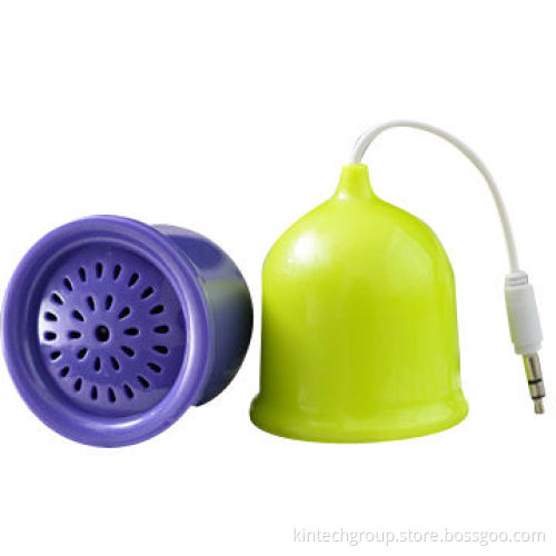 Portable Speaker for Promotional Gifts, Christmas Gifts, Bell Style, Multicolor, Can Print Logo